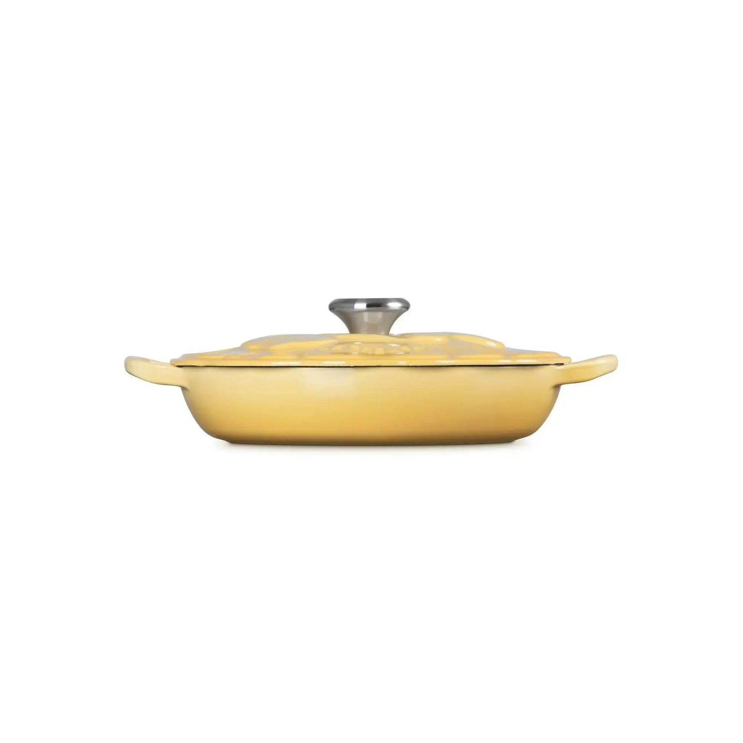 Cocotte Baja Signature Petal 26 cm Camomille Le Creuset-Ollas