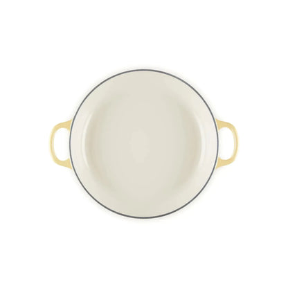 Cocotte Baja Signature Petal 26 cm Camomille Le Creuset-Ollas