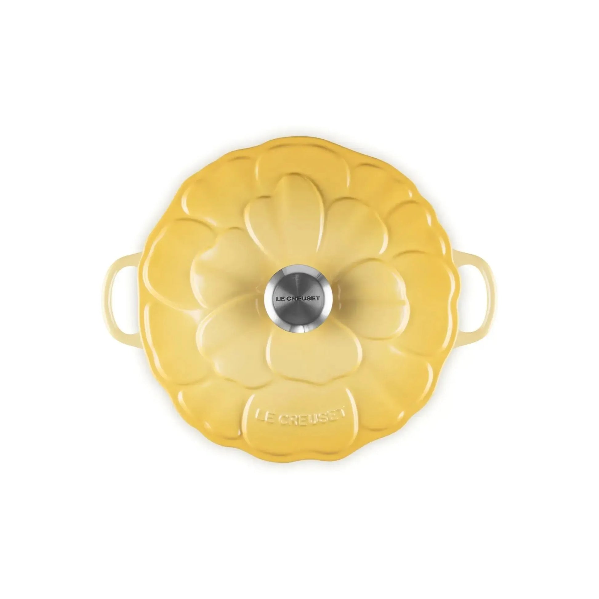 Cocotte Baja Signature Petal 26 cm Camomille Le Creuset-Ollas