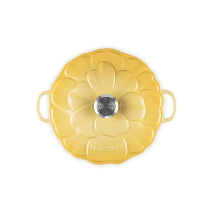 Cocotte Baja Signature Petal 26 cm Camomille Le Creuset-Ollas