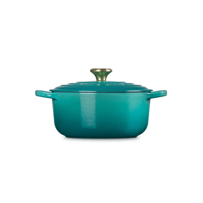 Cocotte Cacerola 20 Cm Bleu Riviera Le Creuset-Ollas