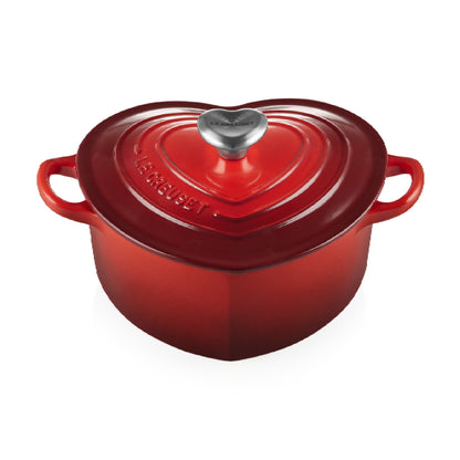 Cocotte Corazón Cereza 20 Cm Le Creuset4#Rojo