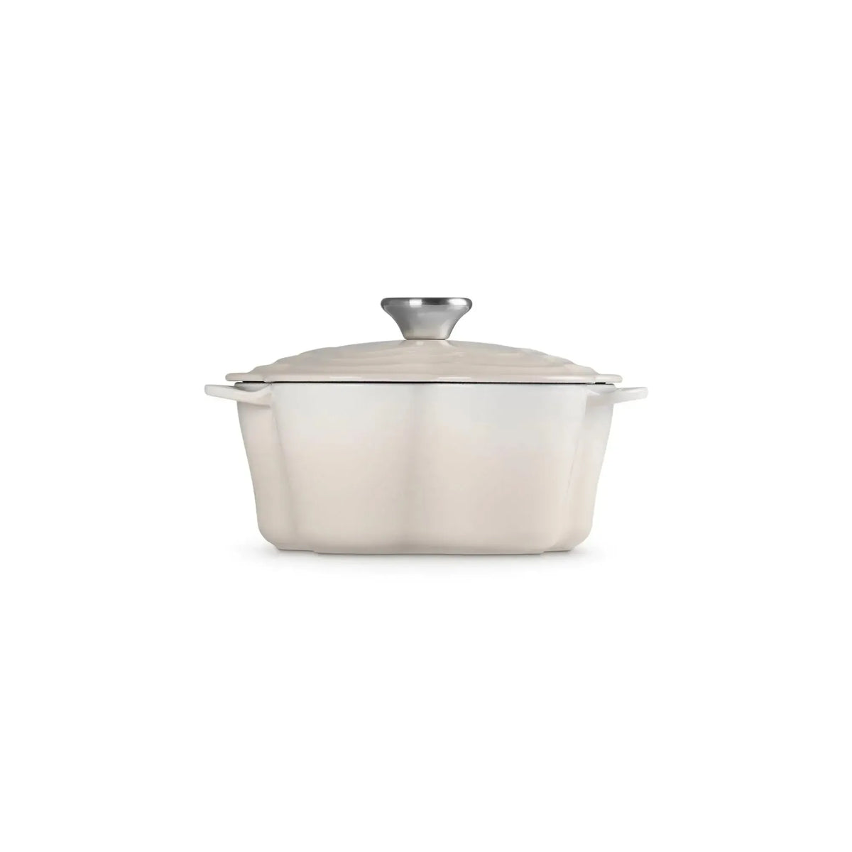 Cocotte Flower 20 cm Meringue Le Creuset-Ollas
