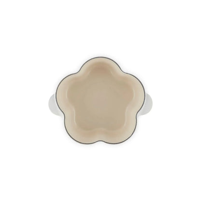 Cocotte Flower 20 cm Meringue Le Creuset-Ollas