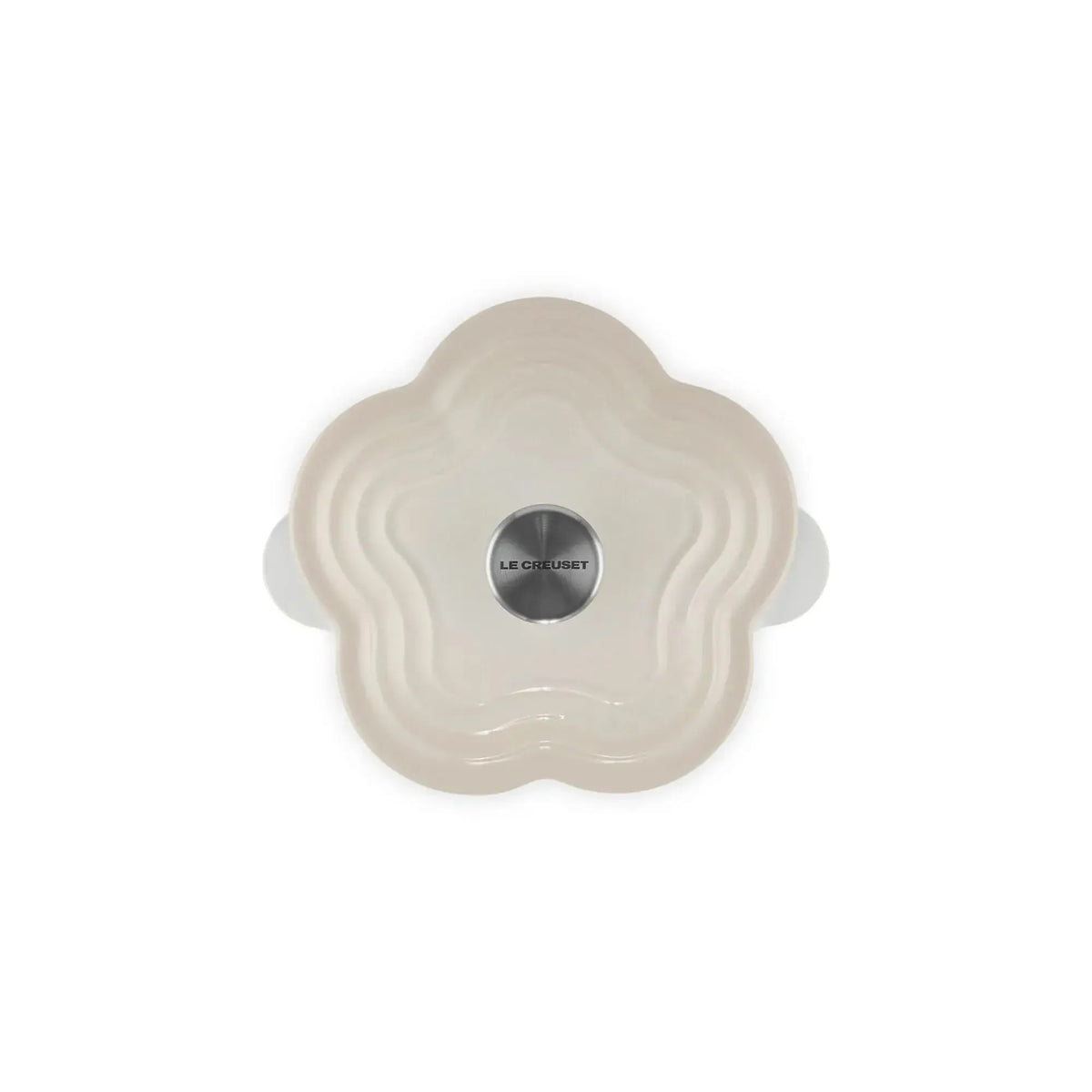 Cocotte Flower 20 cm Meringue Le Creuset-Ollas