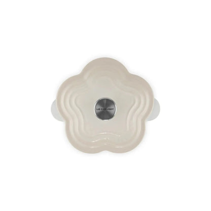 Cocotte Flower 20 cm Meringue Le Creuset-Ollas
