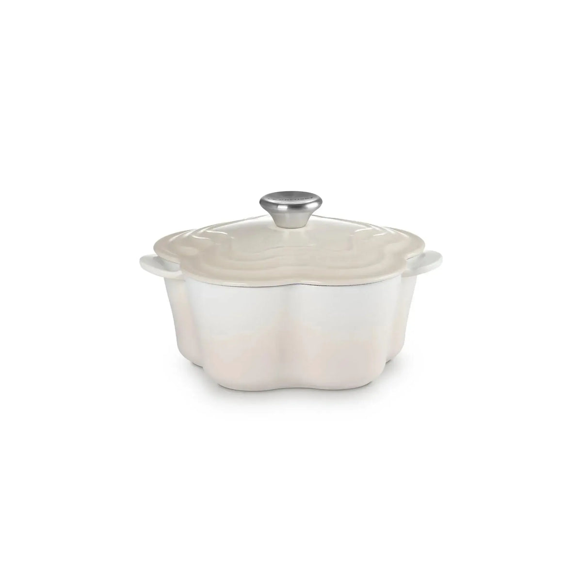 Cocotte Flower 20 cm Meringue Le Creuset-Ollas