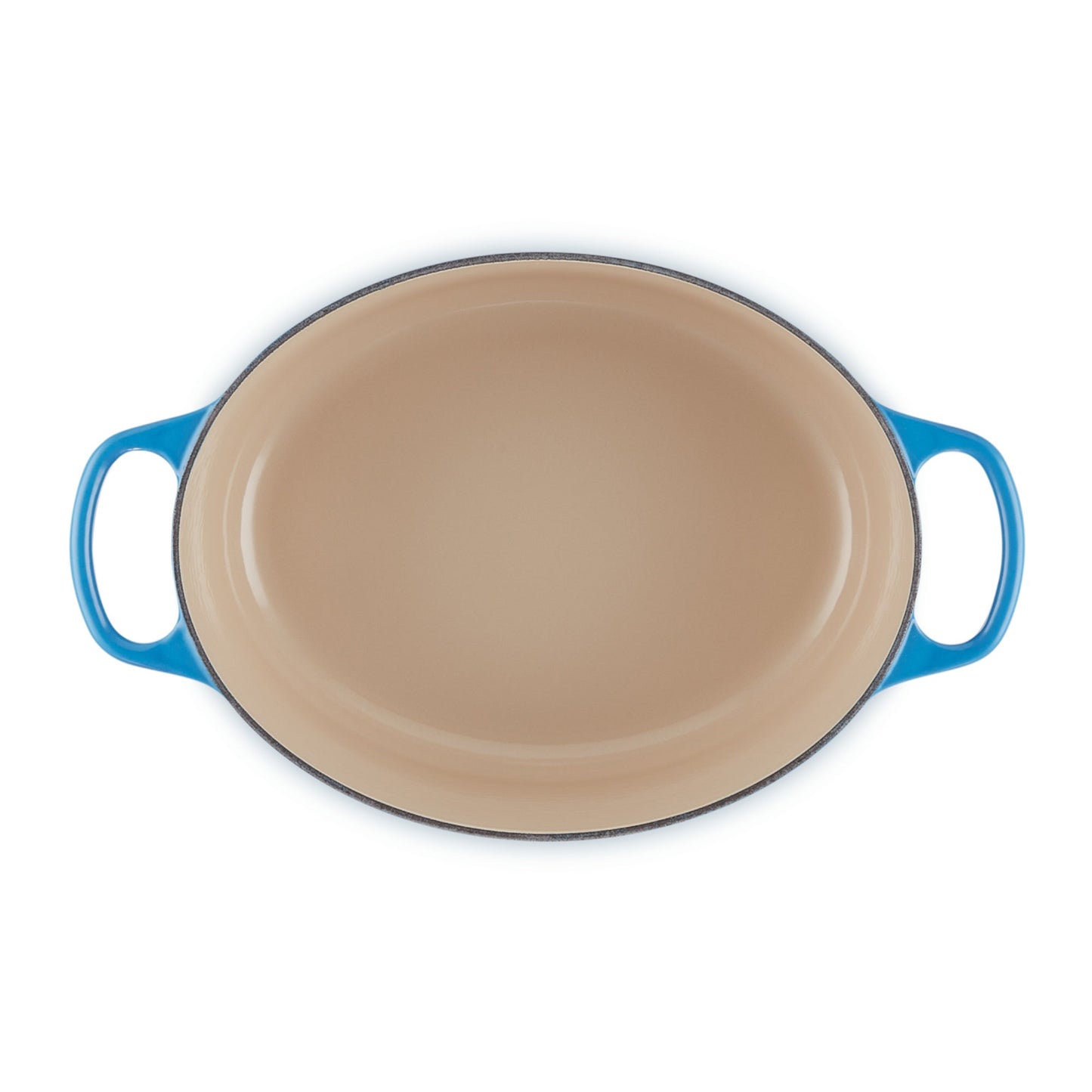 Cocotte Oval Azure 31 Cm Le Creuset5#Azul