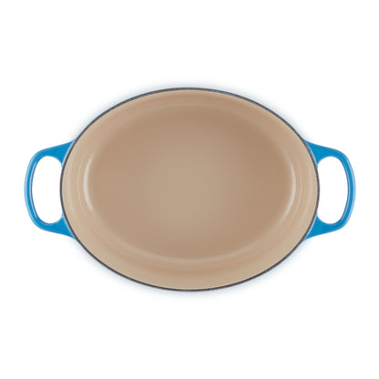 Cocotte Oval Azure 31 Cm Le Creuset5#Azul