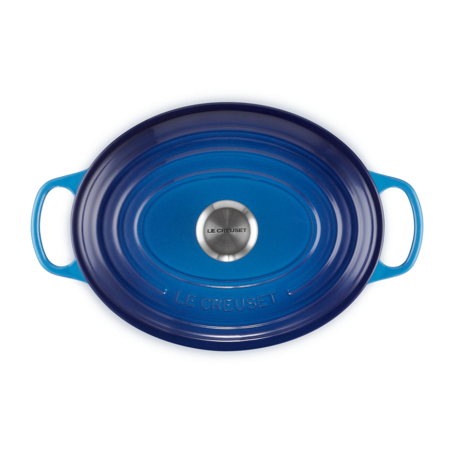 Cocotte Oval Azure 31 Cm Le Creuset4#Azul