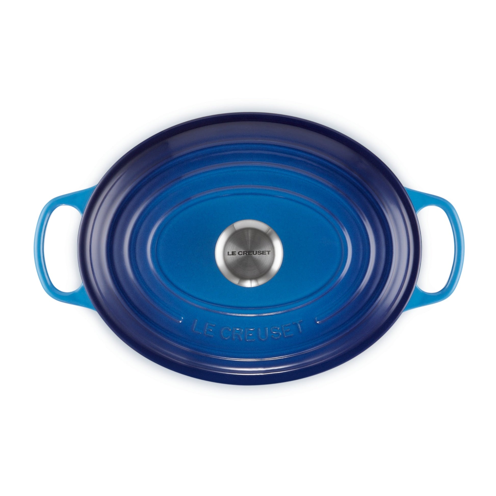 Cocotte Oval Azure 31 Cm Le Creuset4#Azul