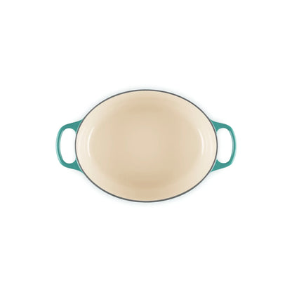 Cocotte Ovalada 27 Cm Bleu Riviera Le Creuset-Ollas