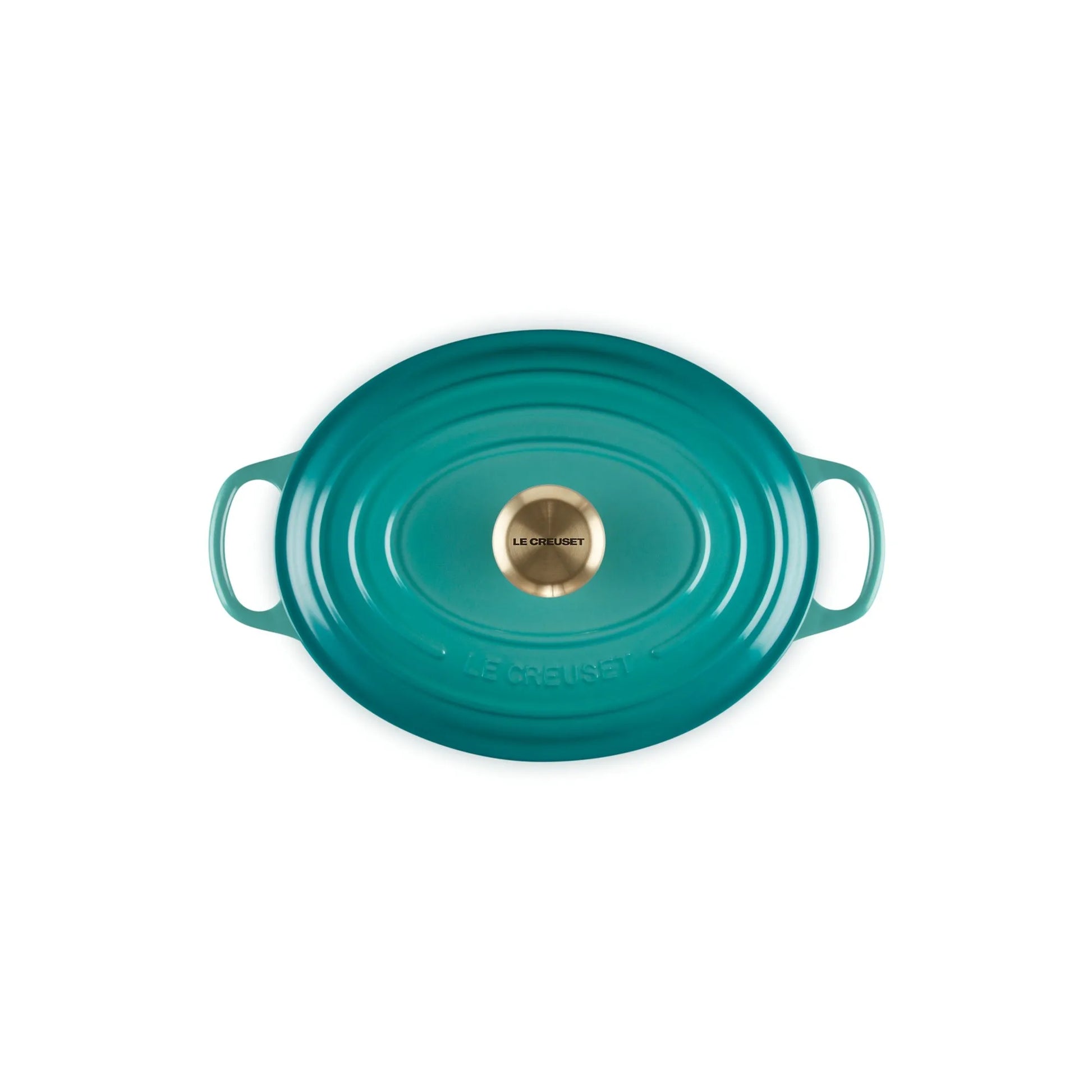 Cocotte Ovalada 29 Cm Bleu Riviera Le Creuset-Ollas