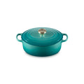 Cocotte Ovalada 29 Cm Bleu Riviera Le Creuset-Ollas