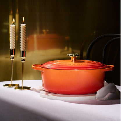 Cocotte Ovalada 29cm Flamme Doree Le Creuset1#Naranja