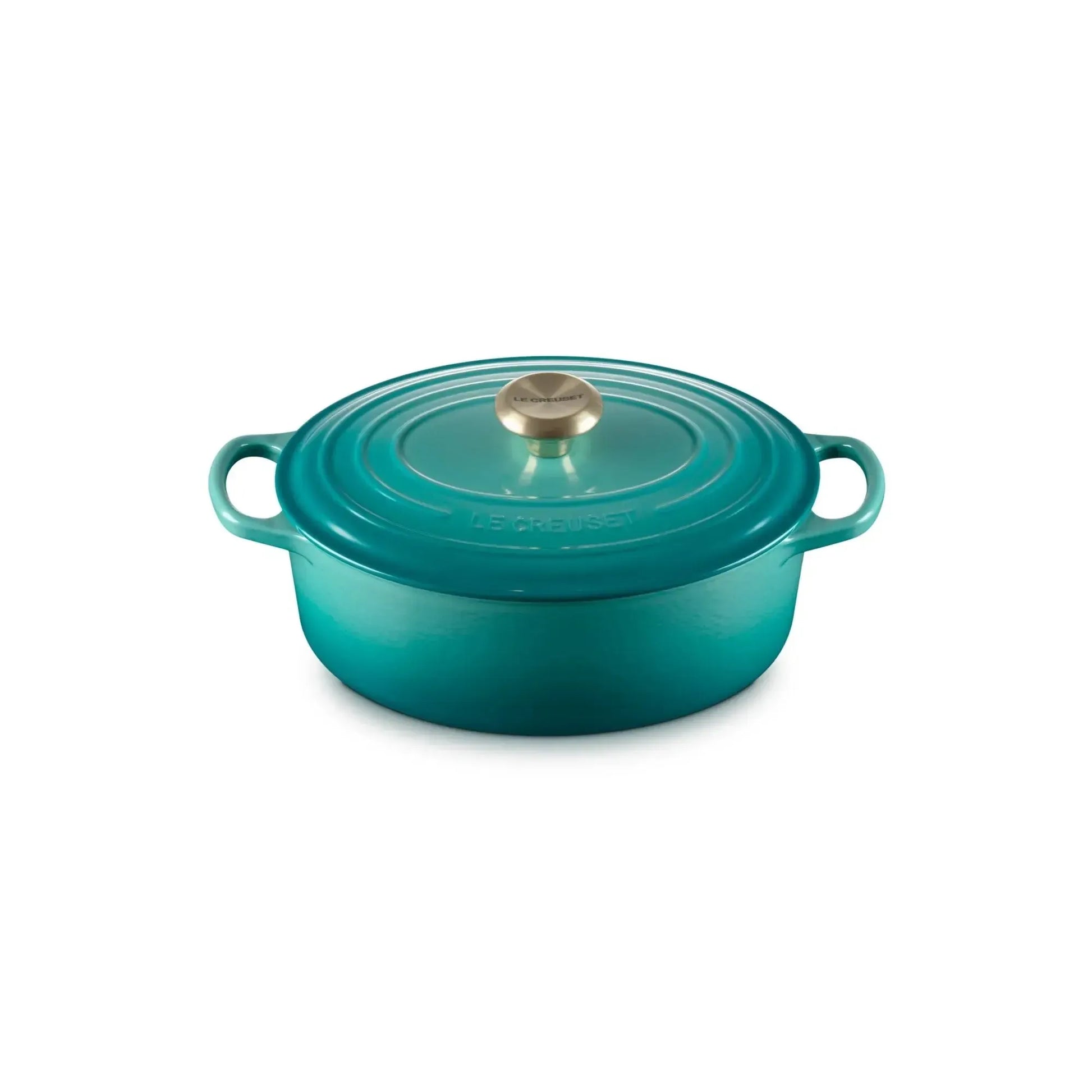 Cocotte Ovalada 31 Cm Bleu Riviera Le Creuset-Ollas