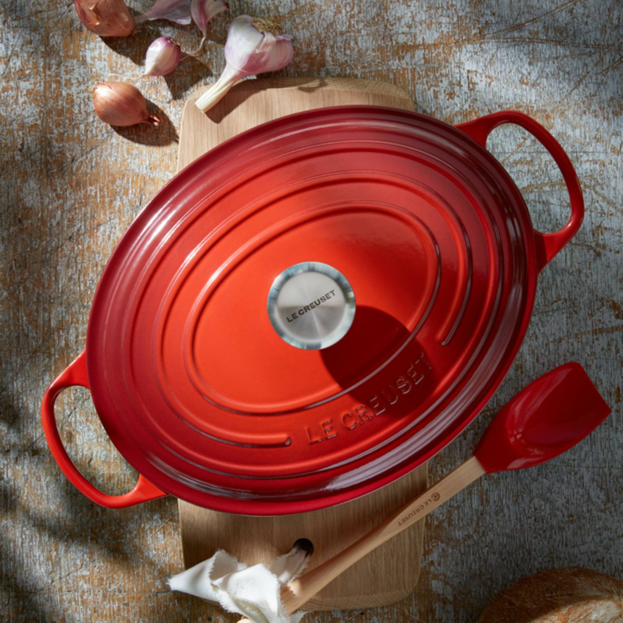 Cocotte Ovalada Cereza 27 Cm Le Creuset – Kitchen Center