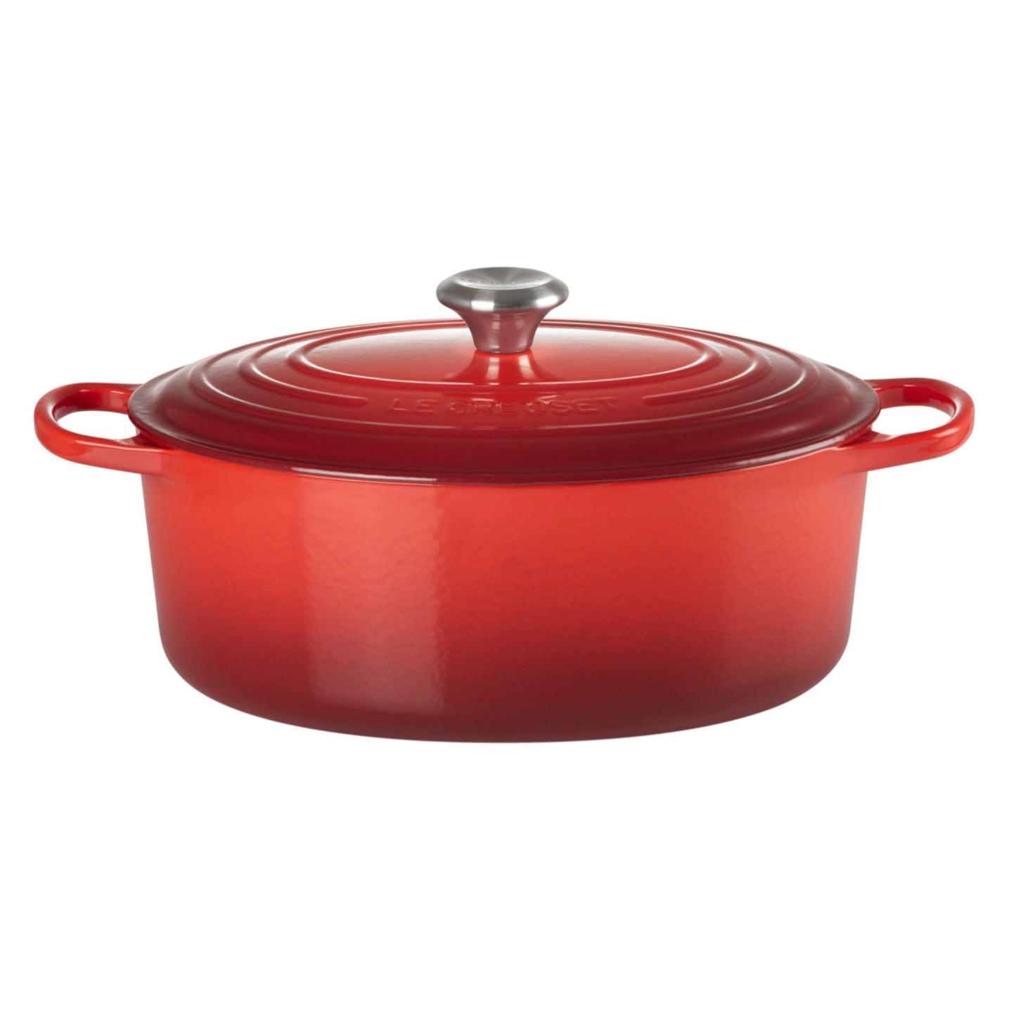 Cocotte Ovalada Cereza 31 Cm Le Creuset4#Rojo