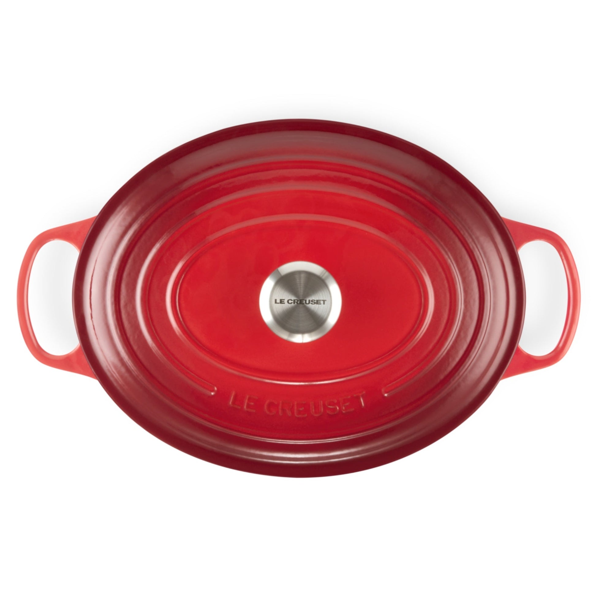 Cocotte Ovalada Cereza 31 Cm Le Creuset5#Rojo