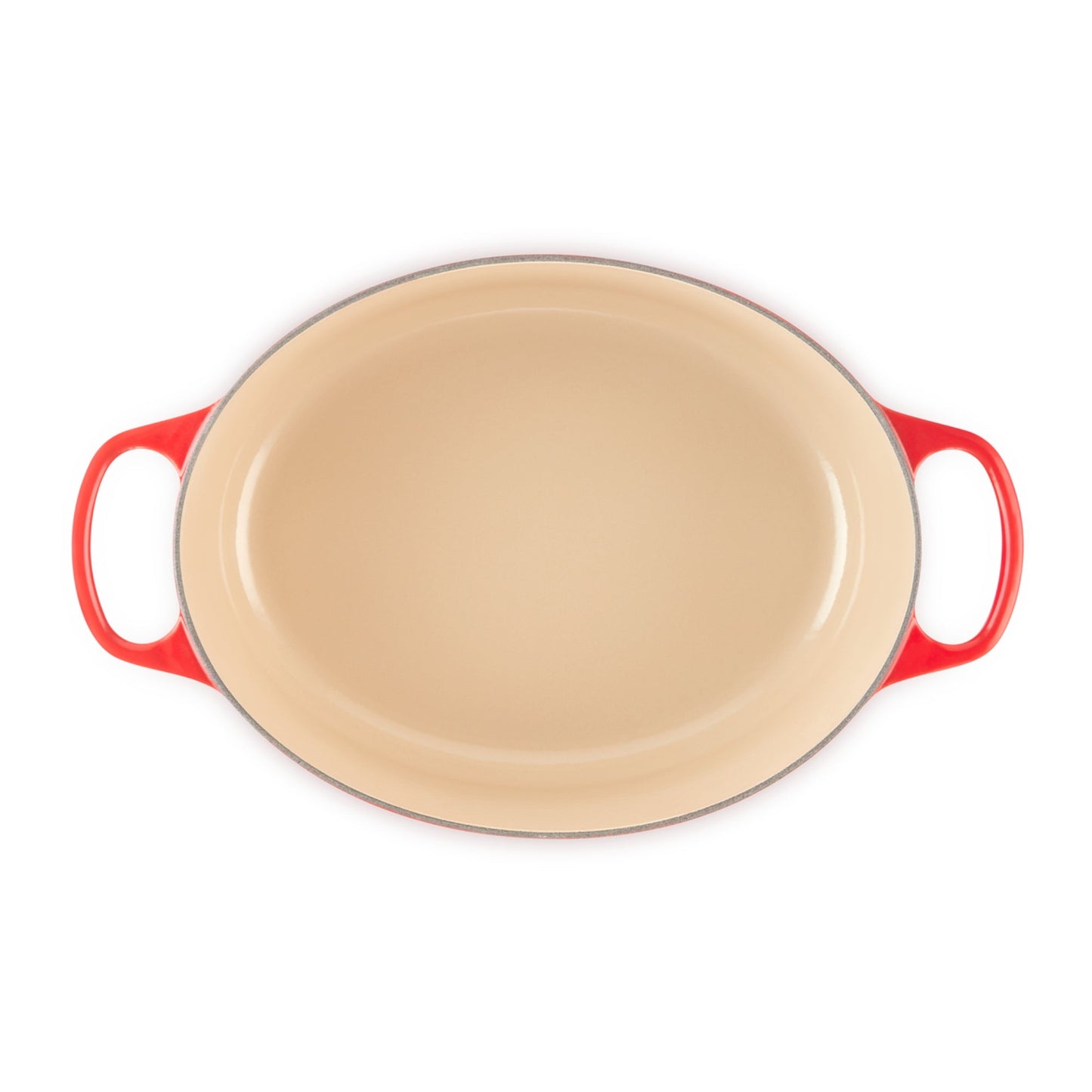 Cocotte Ovalada Cereza 31 Cm Le Creuset6#Rojo