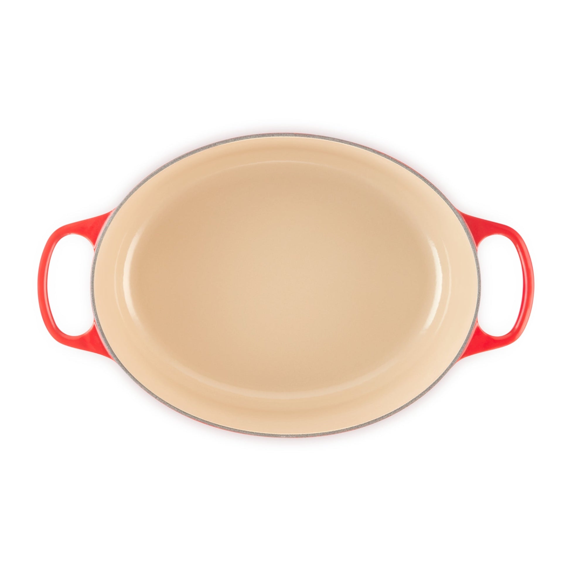 Cocotte Ovalada Cereza 31 Cm Le Creuset6#Rojo