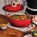 Cocotte Ovalada Cereza 31 Cm Le Creuset3#Rojo