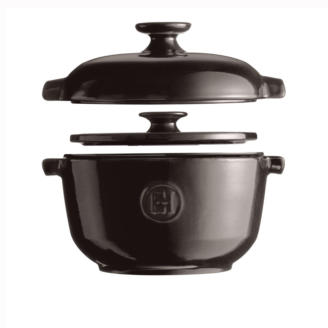 Cocotte Para Arroz Gris Oscuro Emile Henry2#Gris