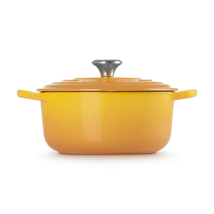 Cocotte Redonda Néctar 20cm Le Creuset2#Naranjo
