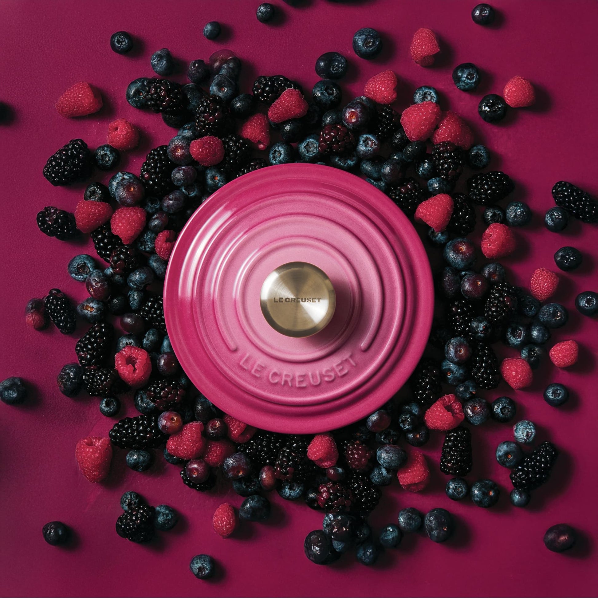 Cocotte Redonda 24 Cm Berry Le Creuset1#Sin color