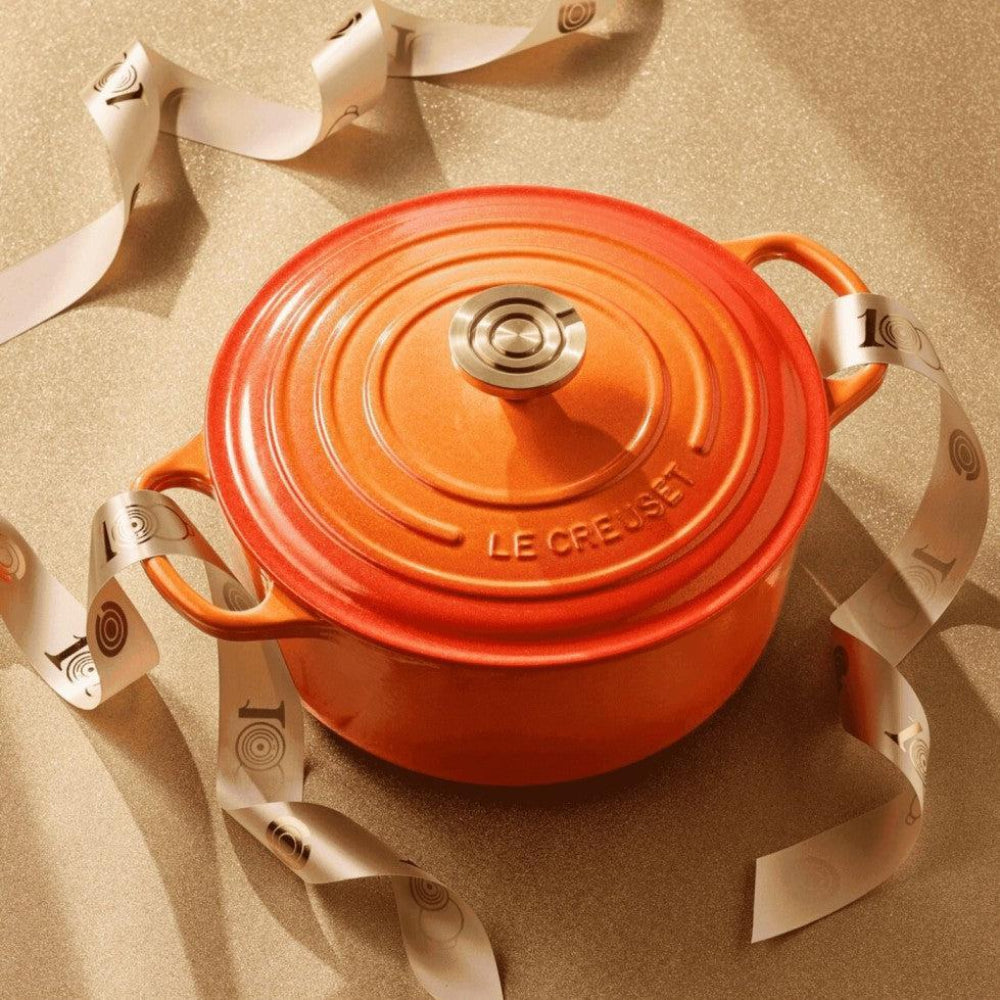 Cocotte Redonda 24cm Flamme Doree Le Creuset1#Naranja