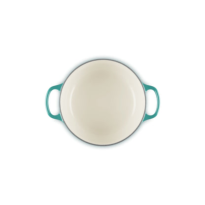 Cocotte Redonda 26 Cm Bleu Riviera Le Creuset-Ollas