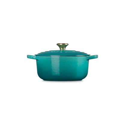 Cocotte Redonda 26 Cm Bleu Riviera Le Creuset-Ollas