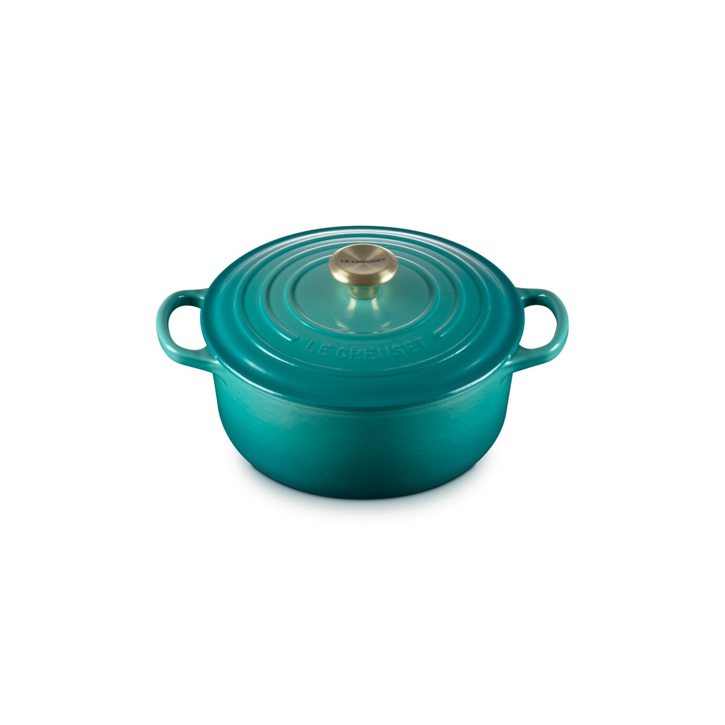 Cocotte Redonda 26 Cm Bleu Riviera Le Creuset-Ollas