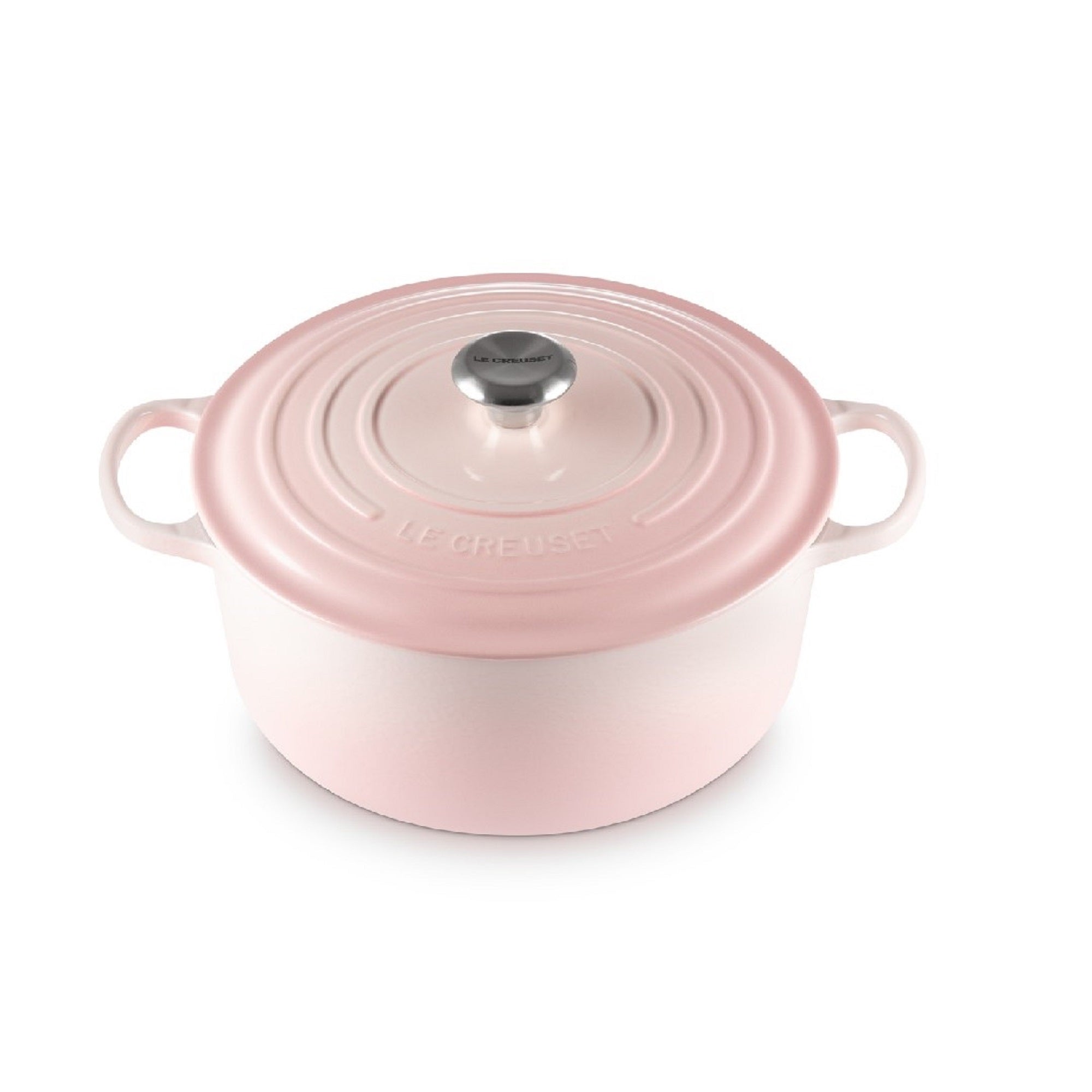 Olla Redonda 28 Cm Hierro Esmaltado Shell Pink Le Creuset – Kitchen Center
