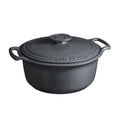 Cocotte Redonda 5L Gris Oscuro Emile Henry1#Gris