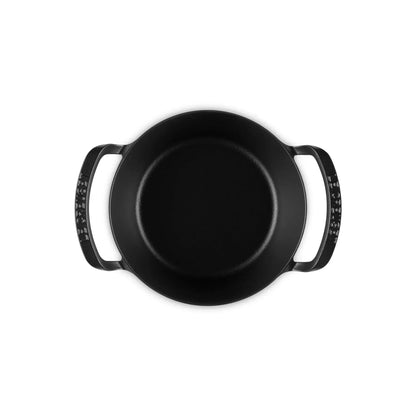 Cocotte Redonda Alpine Outdoor 25 cm Matte Black Le Creuset-Ollas