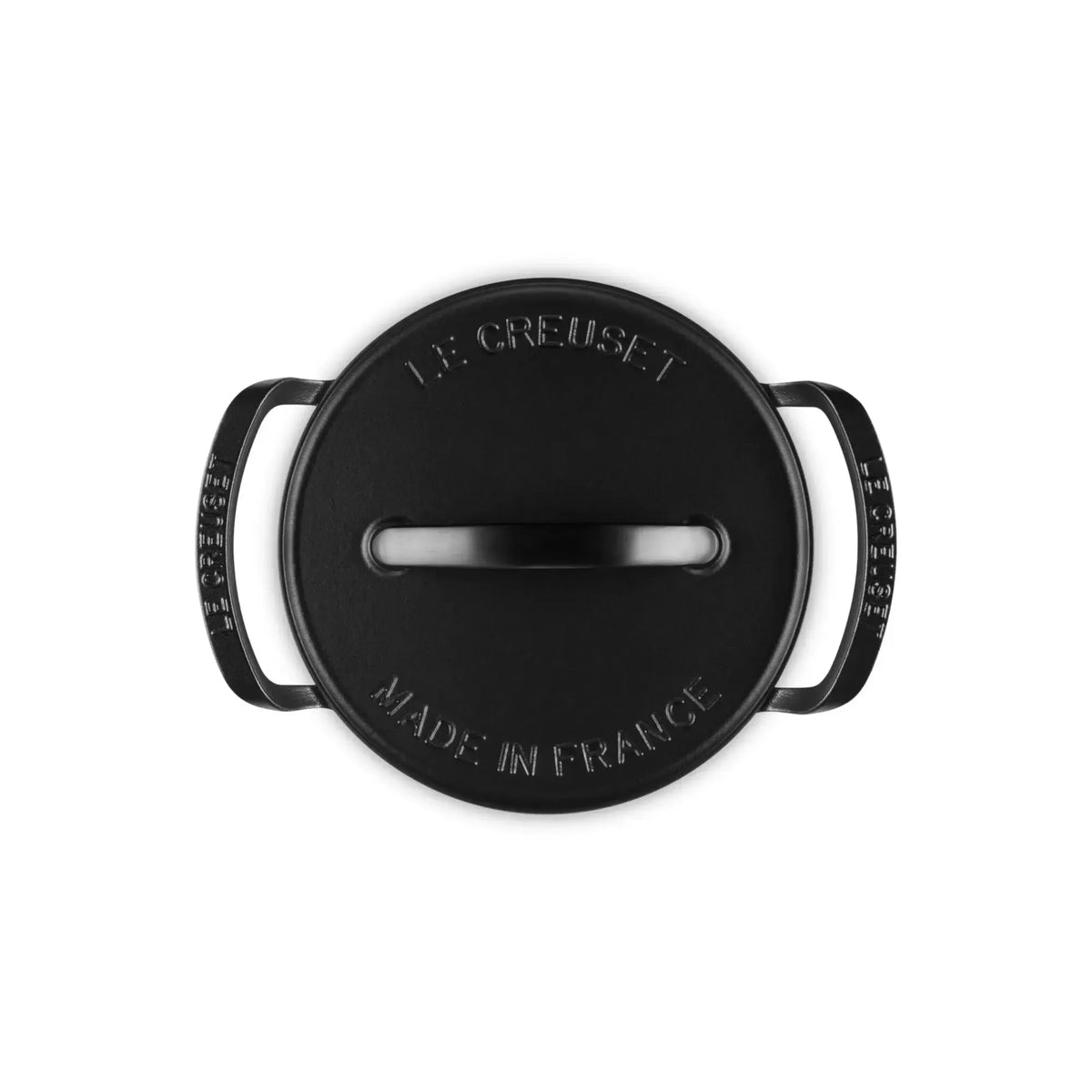Cocotte Redonda Alpine Outdoor 25 cm Matte Black Le Creuset-Ollas