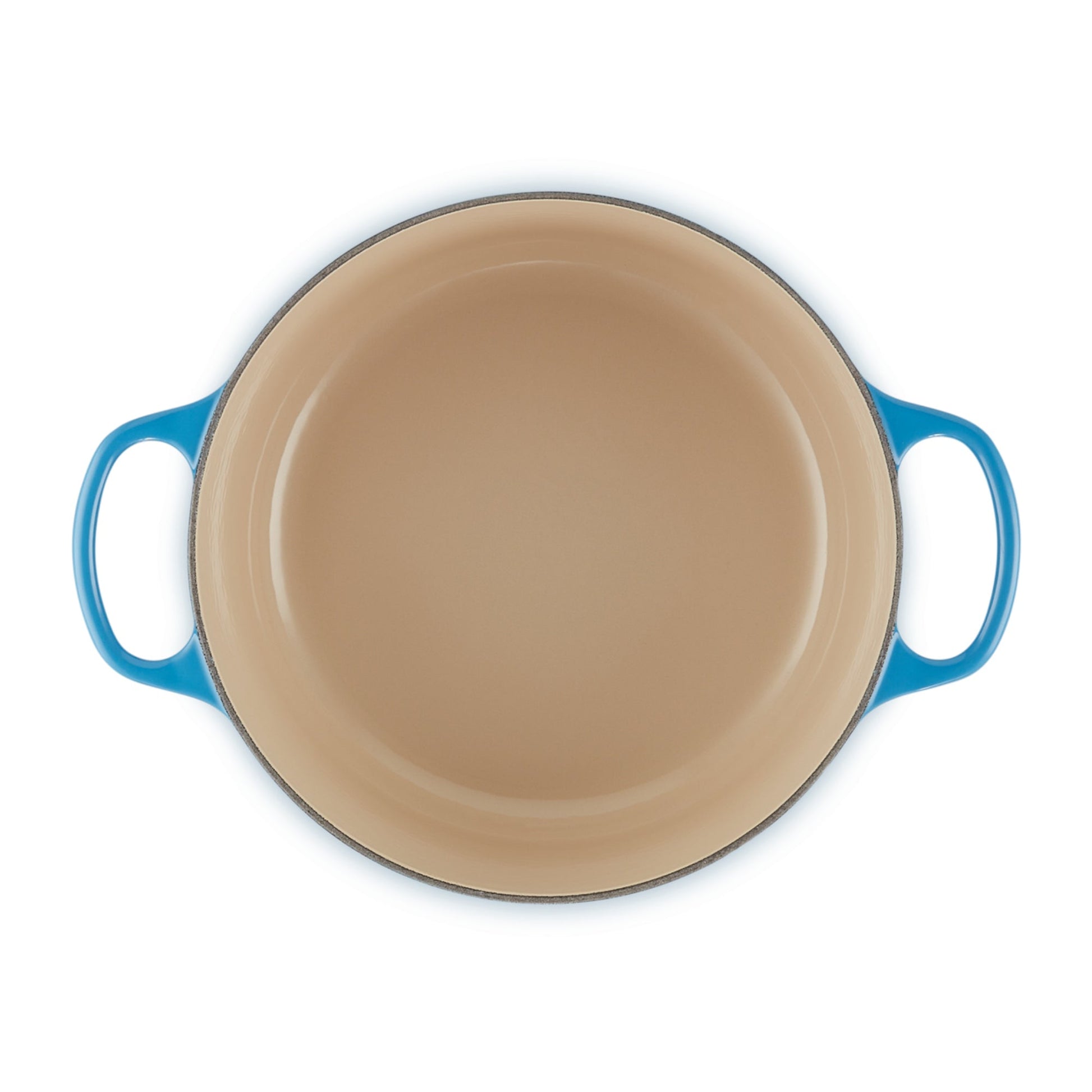 Cocotte Redonda Azure 22 Cm Le Creuset6#Azul