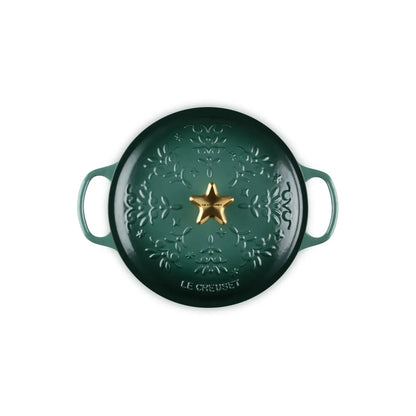 Cocotte Redonda Noel 24 Cm Artichaut Le Creuset3#Sin color