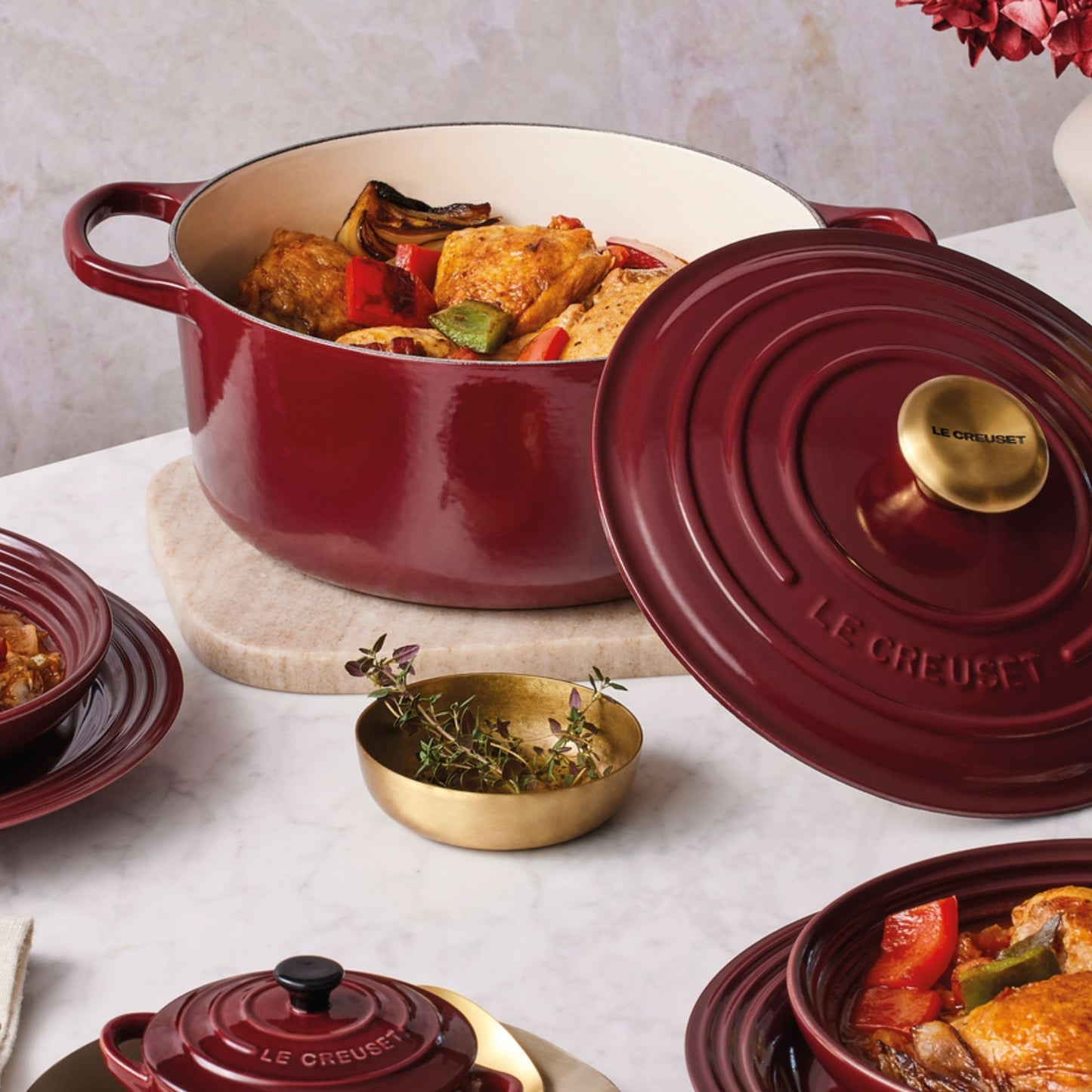 Cocotte Redonda Rhone 22 Cm Le Creuset1#Burdeo