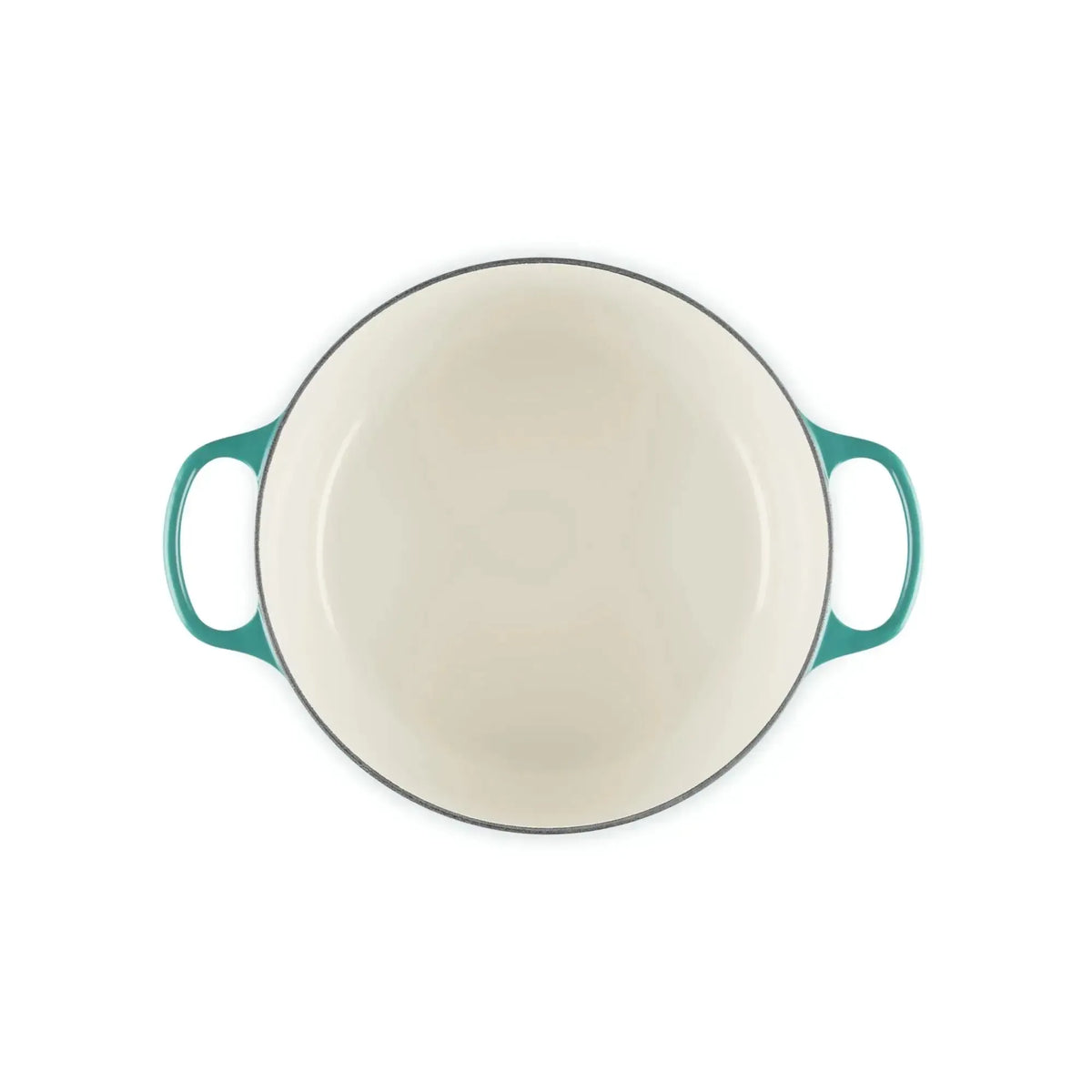 Cocotte Redonda Signature 28 cm Bleu Riviera Le Creuset-Ollas