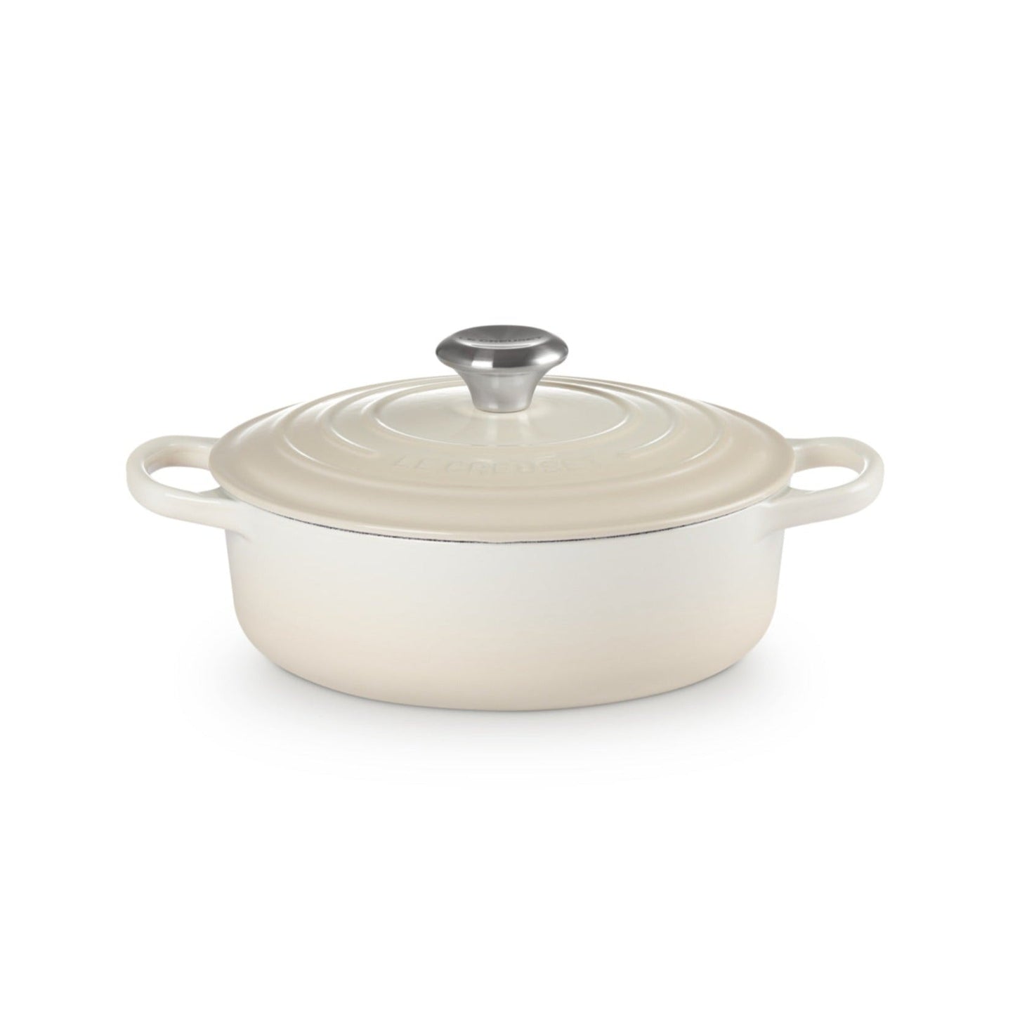 Cocotte Risotto Meringue 24 Cm Le Creuset2#Blanco