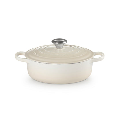 Cocotte Risotto Meringue 24 Cm Le Creuset2#Blanco