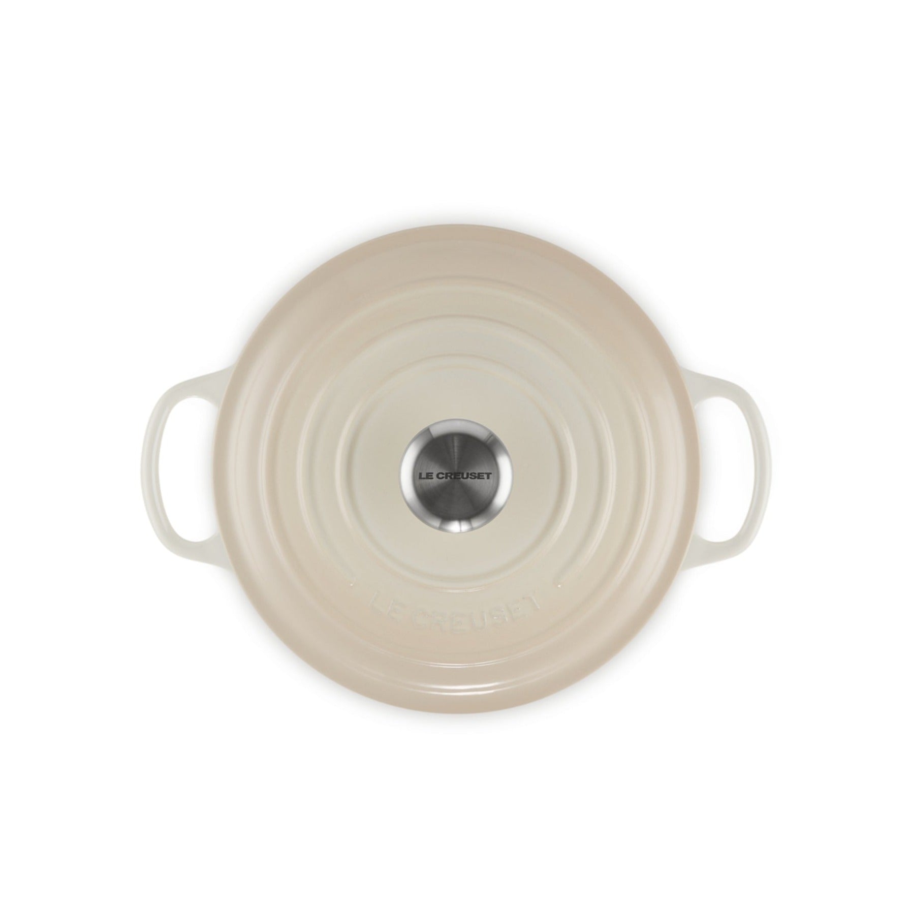 Cocotte Risotto Meringue 24 Cm Le Creuset3#Blanco
