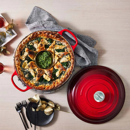 Cocotte Redonda Cereza 34 Cm Le Creuset1#Rojo