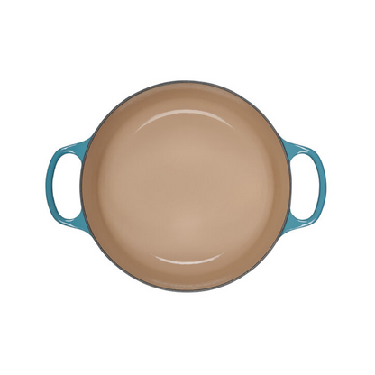 Cocotte Redonda Caribe 20 Cm Le Creuset4#Azul