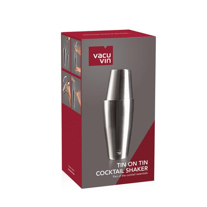 Coctelera Boston Tin-on-Tin Vacuvin2#Gris