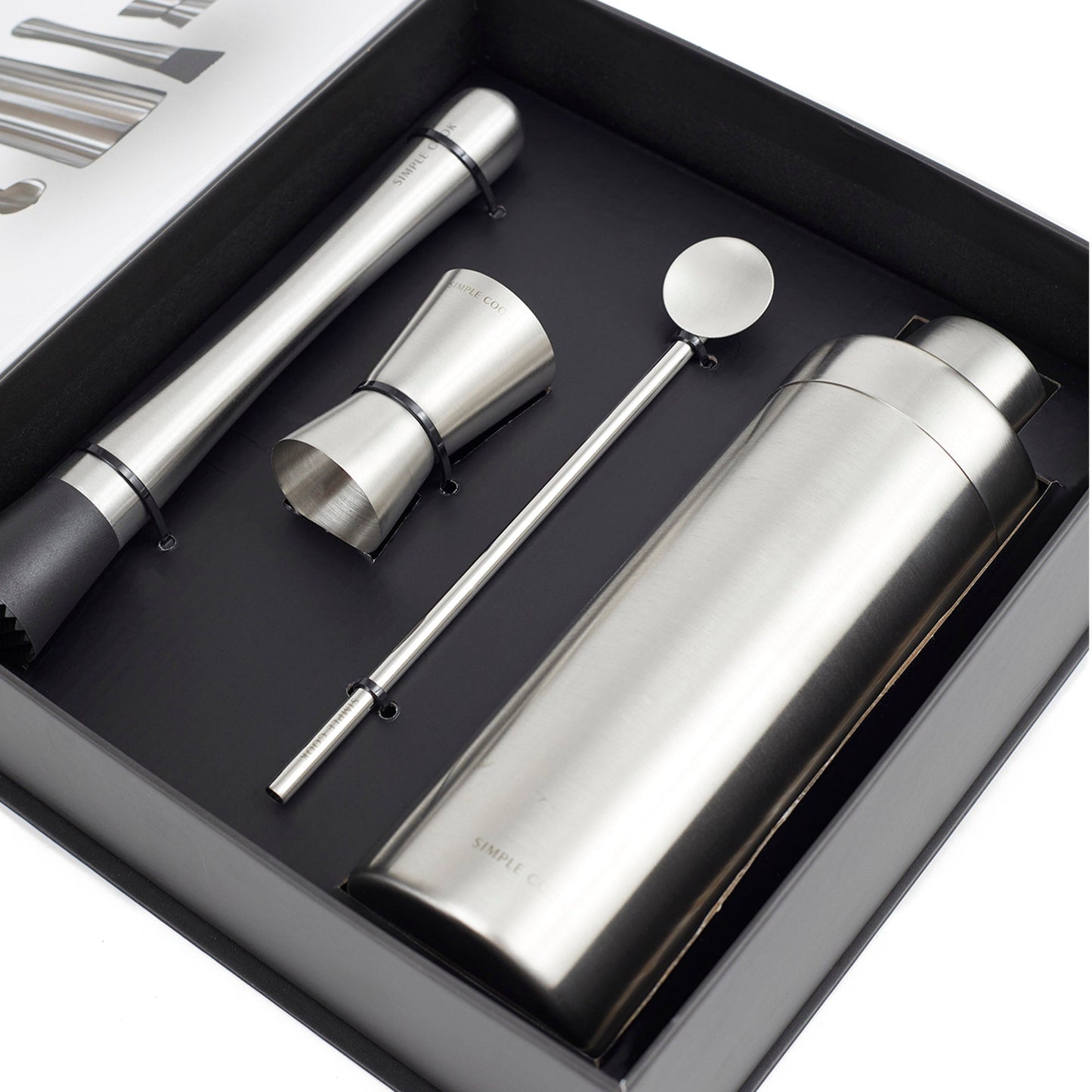 Coctelera & Set de Mixología Essential Simple Cook