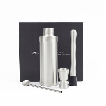 Coctelera & Set de Mixología Essential Simple Cook