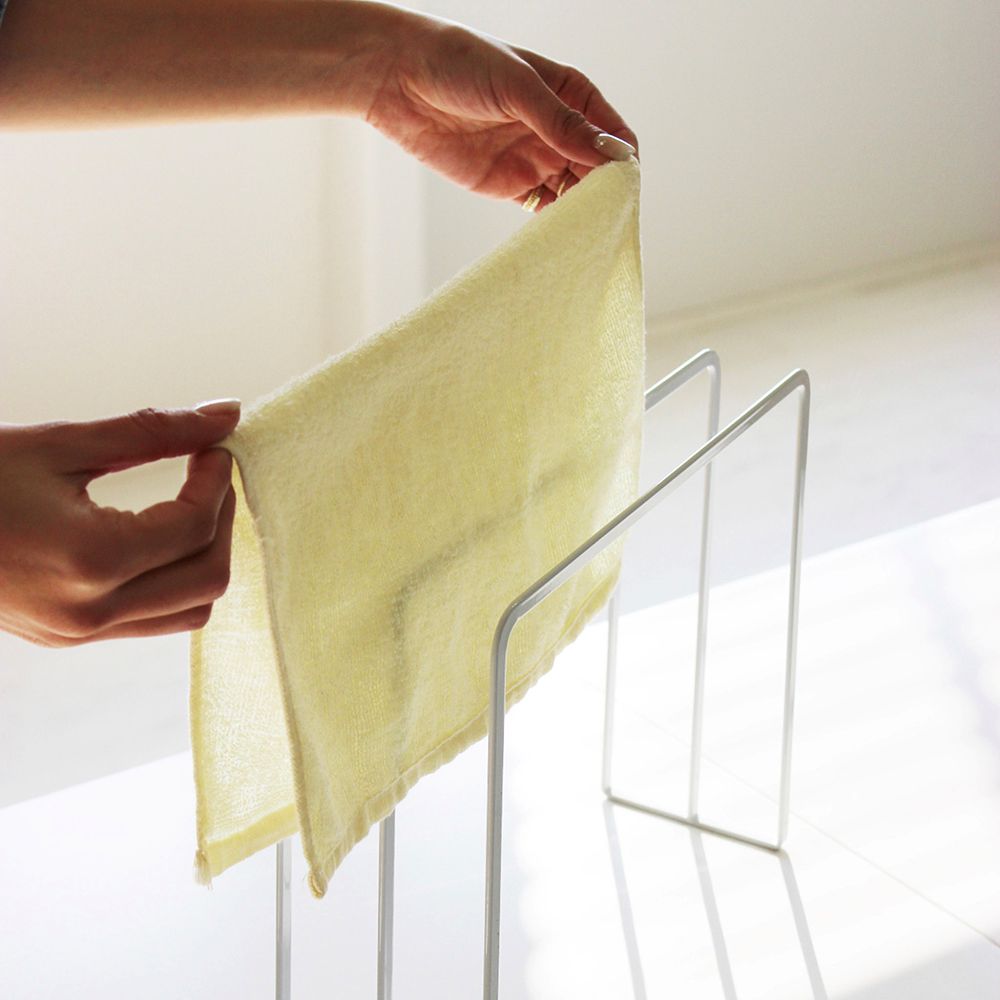 Colgador Paños Cocina Yamazaki4#Blanco